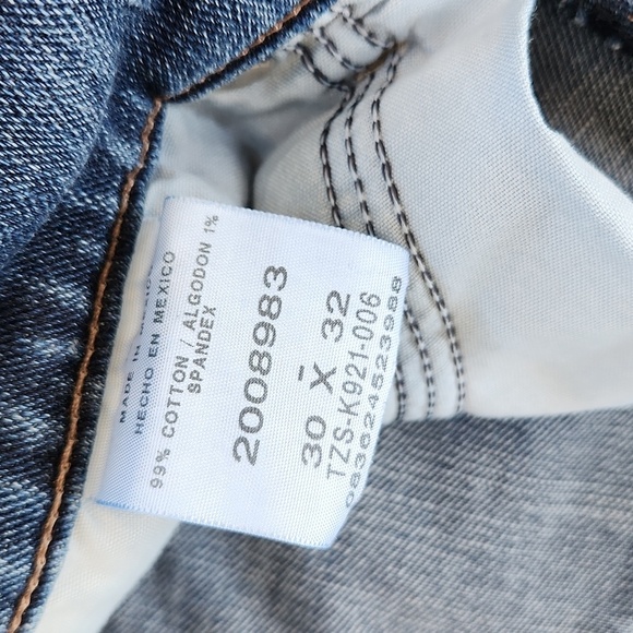 Lee Men's Classic Indigo Jeans, 30x32 - Picture 5 of 7